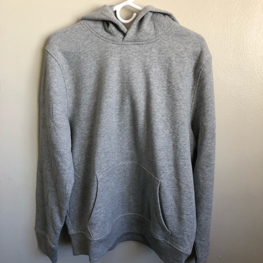 GAP Vintage Soft Pullover Hoodie Grey